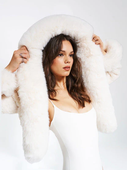 Aurora - Cropped Fur Jas - Image 6