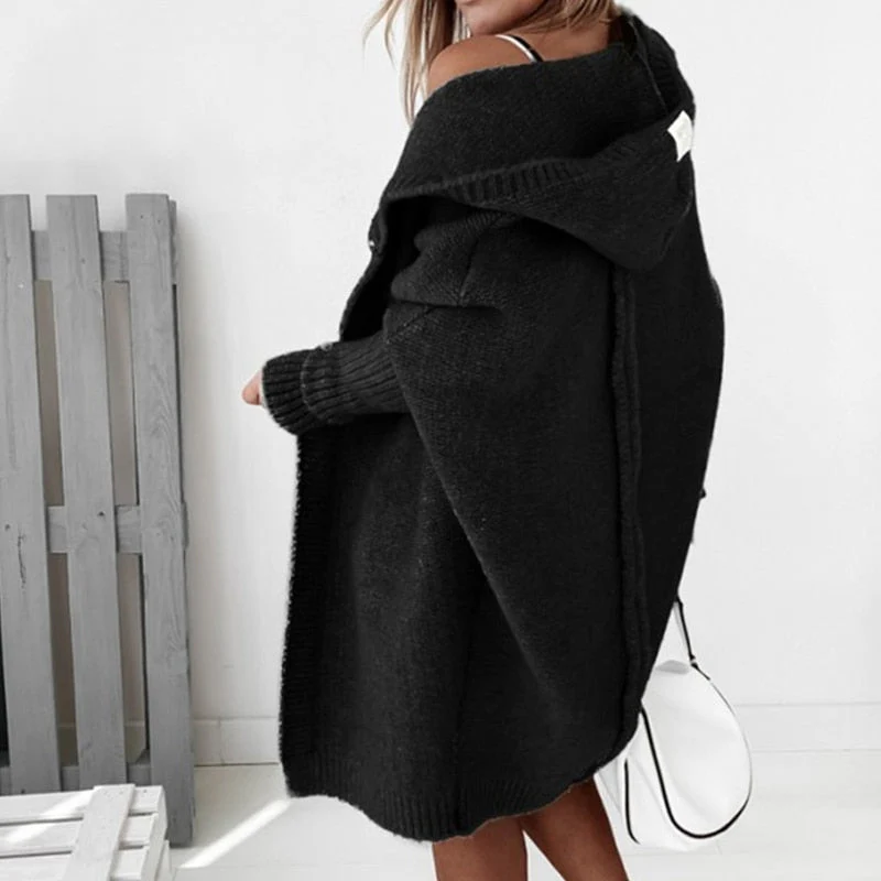 Dames Basic Gebreide Trui – Lange Mouwen, Casual Pullover voor Herfst en Winter - Image 4