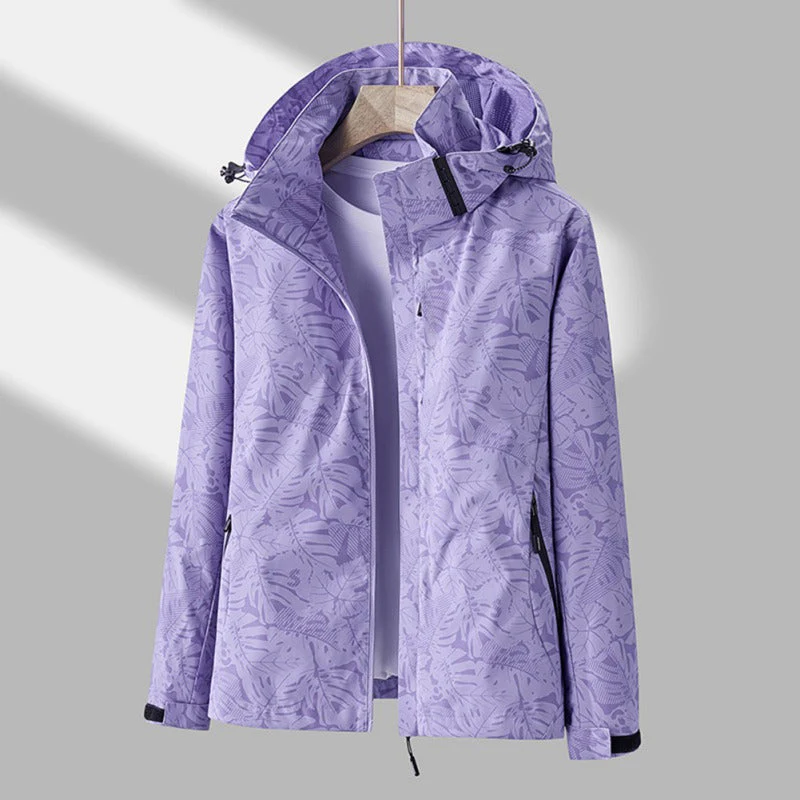 Dames Waterdichte Windbreaker Jas – Lichtgewicht, Zwart, Ideaal voor Buitenactiviteiten en Regenachtige Dagen - Image 5