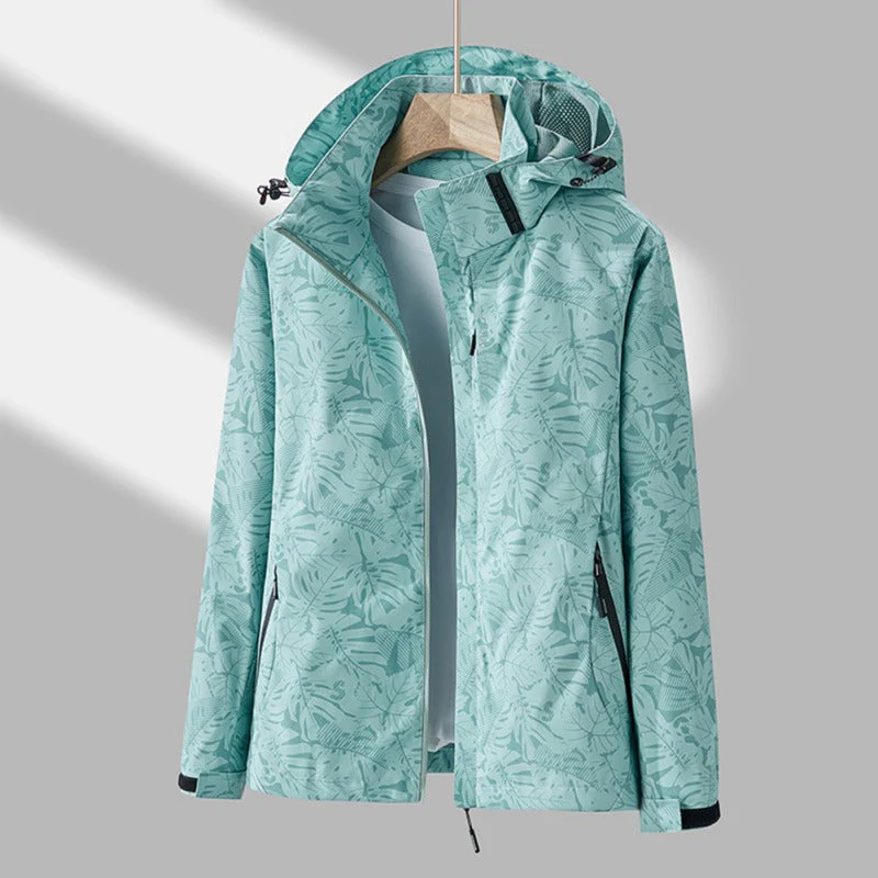 Dames Waterdichte Windbreaker Jas – Lichtgewicht, Zwart, Ideaal voor Buitenactiviteiten en Regenachtige Dagen - Image 6