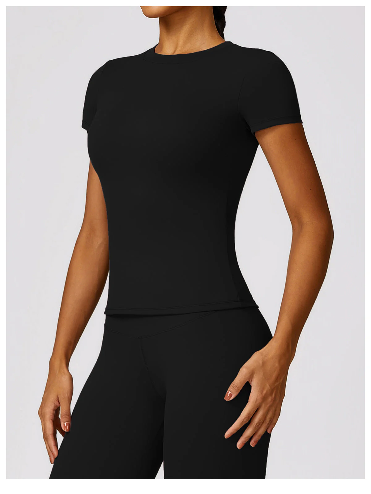 Gabriella - 2-Delig Shaping Gym Set met Korte Mouwen - Image 17