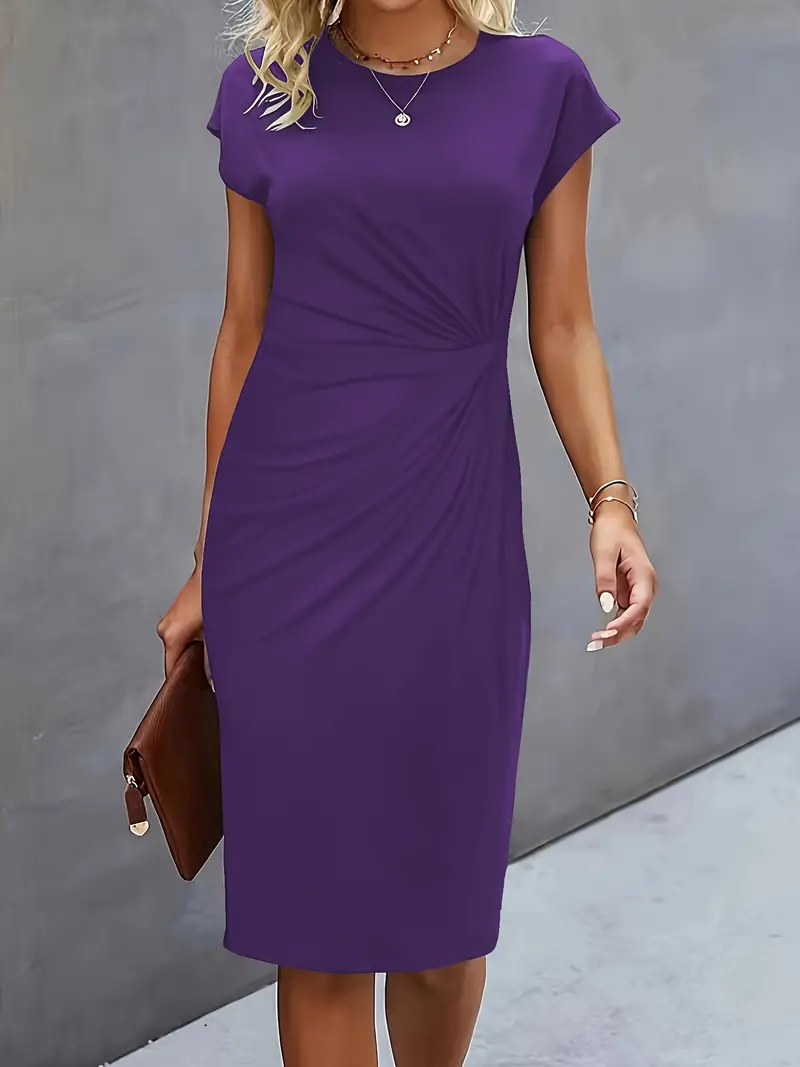 Katrien – Tijdloze Midi Jurk met Flatterend silhouet - Image 15
