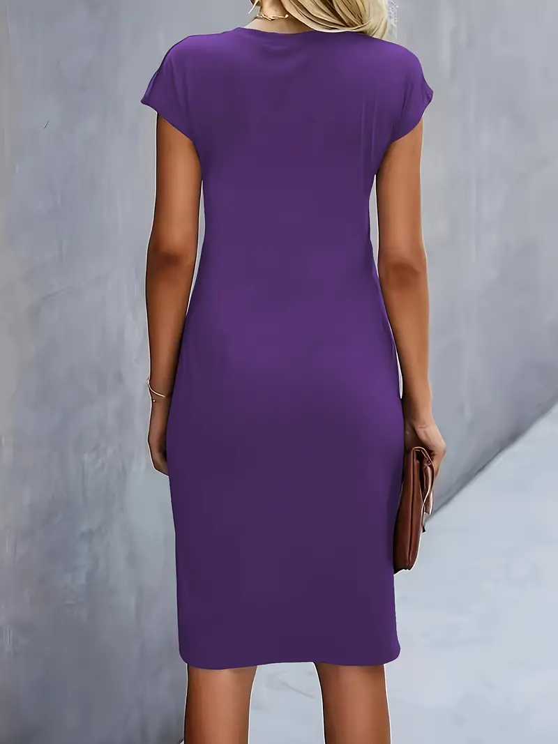 Katrien – Tijdloze Midi Jurk met Flatterend silhouet - Image 16