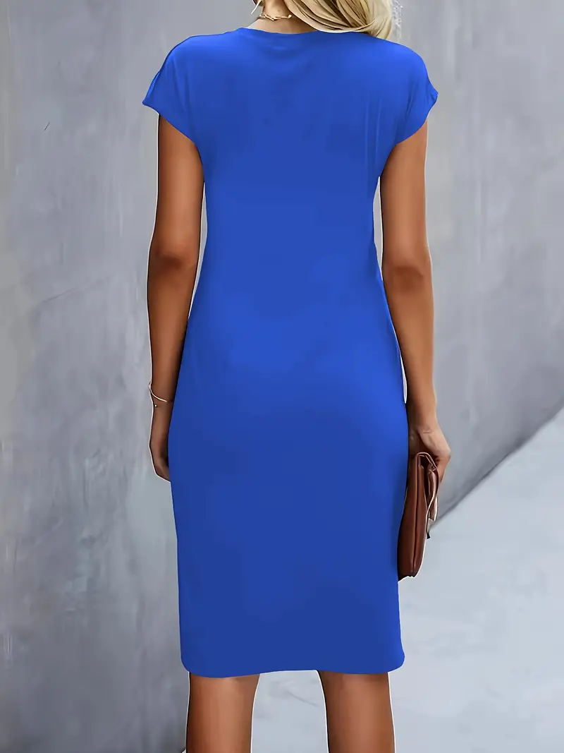 Katrien – Tijdloze Midi Jurk met Flatterend silhouet - Image 6