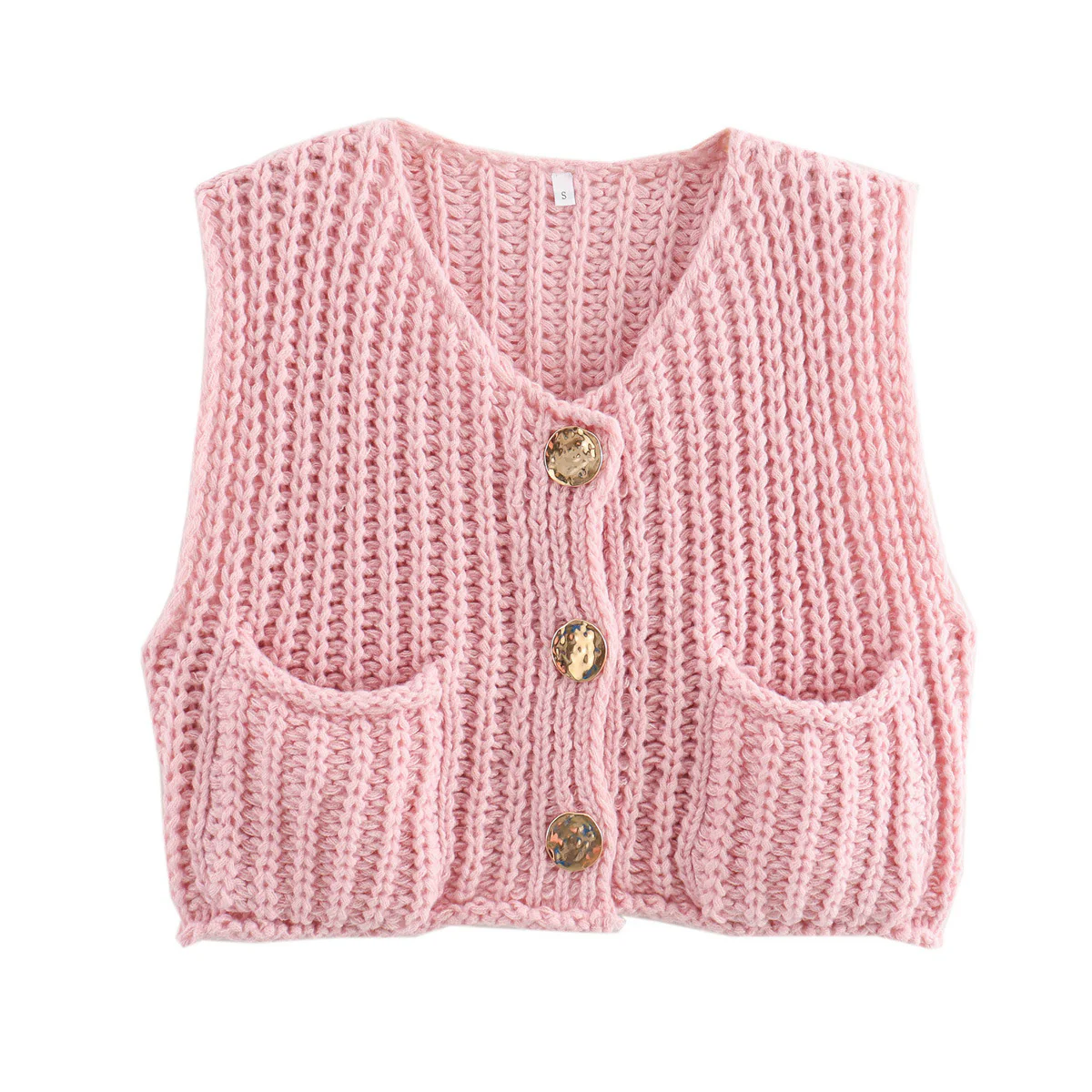 Lana - Mouwloos gebreid vest - Image 14