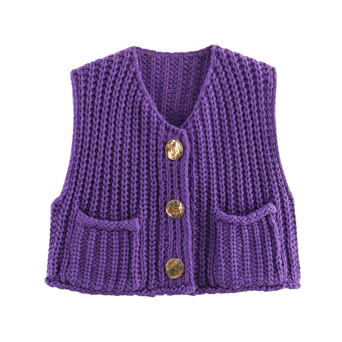 Lana - Mouwloos gebreid vest - Image 9