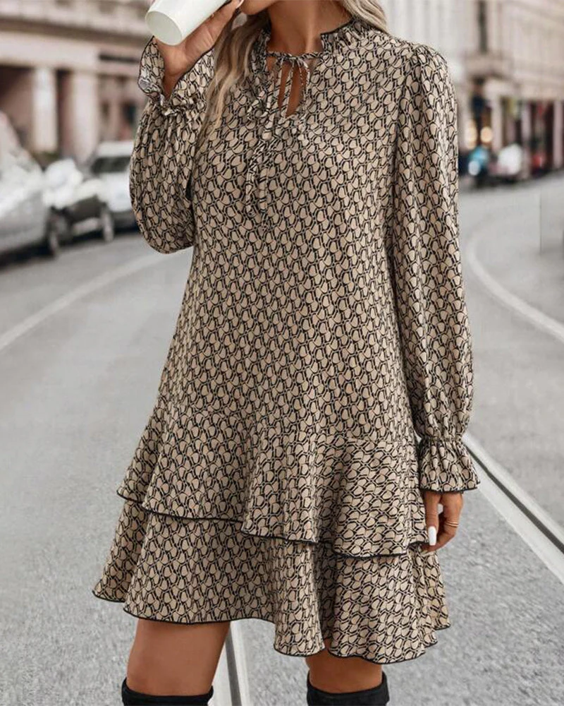 Lara - Elegante Lange Mouwen Jurk - Image 2