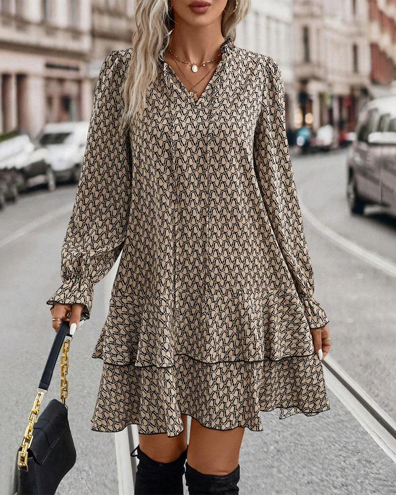 Lara - Elegante Lange Mouwen Jurk - Image 5