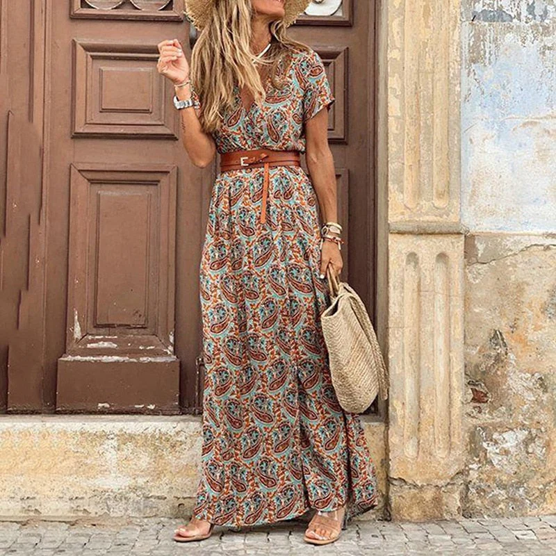 Sophie - Bohemian Vintage Jurk voor Dames - Image 8